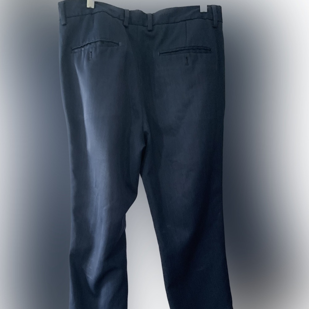 Kenneth Cole REACTION Mens Navy Blue Dress Pants 32x32.